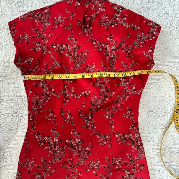 Vintage 90s Cherry Blossom Dress - Picture 11 of 16